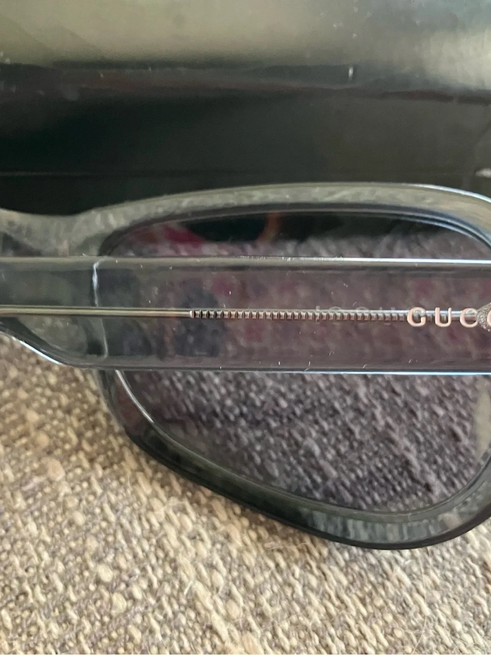 Gucci Sunglasses and Hard Case- GG1400S Vintage Y2K